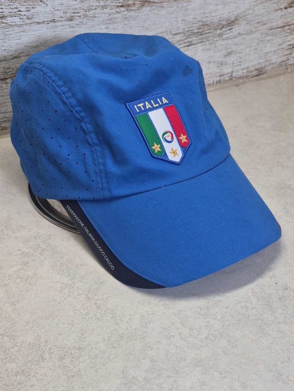 Puma Blue Italy Crest Baseball Cap